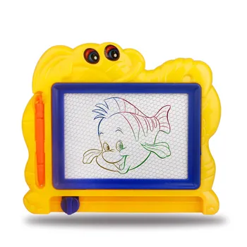 

Plastic Paint Children Creativity Kits Draw Light Magnetic Stencils Baby Drawing Toys Learning Educational Pen Board