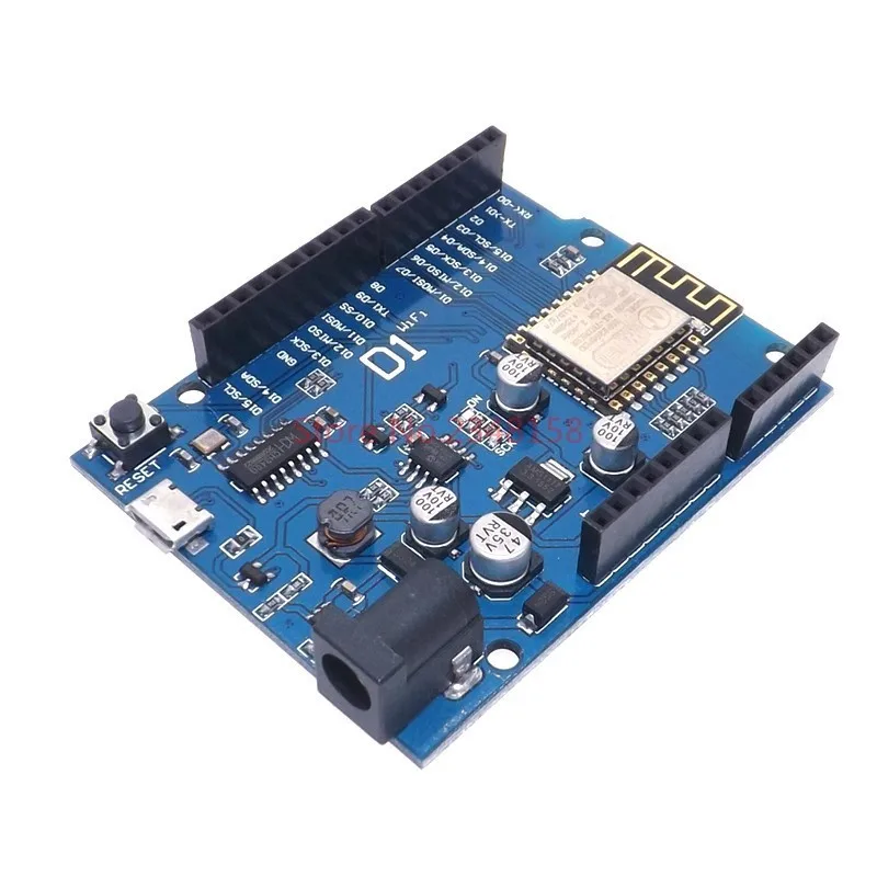 

Thinary Electronic Smart Electronics ESP-12F WeMos D1 WiFi uno based ESP8266 shield for arduino Compatible IDE