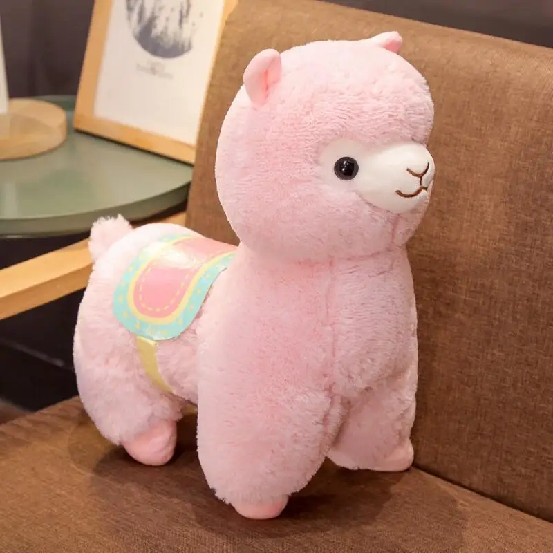 

Lovely 35/50cm Alpaca Llama Plush Toy Doll Animal Stuffed Animal Dolls Soft Plush Alpaca For Kids Birthday Gifts 3 Colors