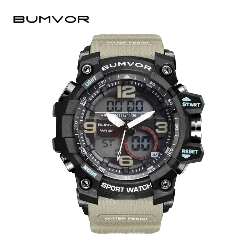 

Men Military Watch Waterproof Wristwatch Quartz Clock Sport Watch Male relogios masculino Sport Watch Men Shock