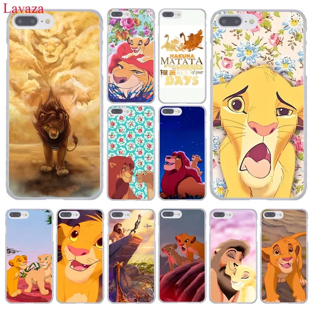 coque iphone 8 plus le roi lion hakuna matata