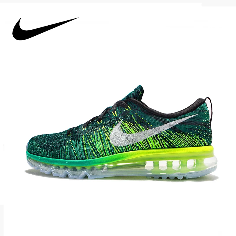 

NIKE FLYKNIT MAX Men's Running Shoes Nike Shoes Men Authentic Shoes #620469-013
