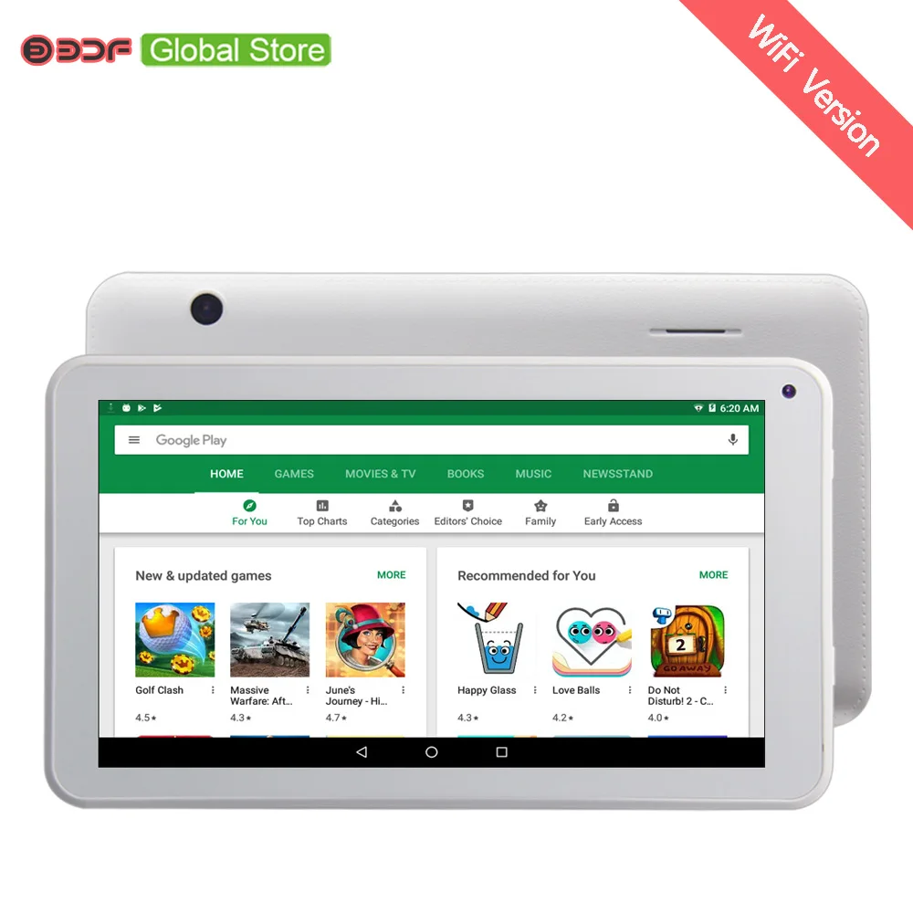 

7 Inch Android 5.1 system Children Tablet PC Education 1GB 8GB Quad core Nice Design Learning entertainment tablet Pc