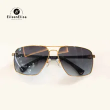 Piloto Óculos De Sol para Homens 2018 Do Vintage Da Moda de Alta Qualidade Marca Designer Óculos de Sol Oculos de sol Quadrado Masculino com Embalagem