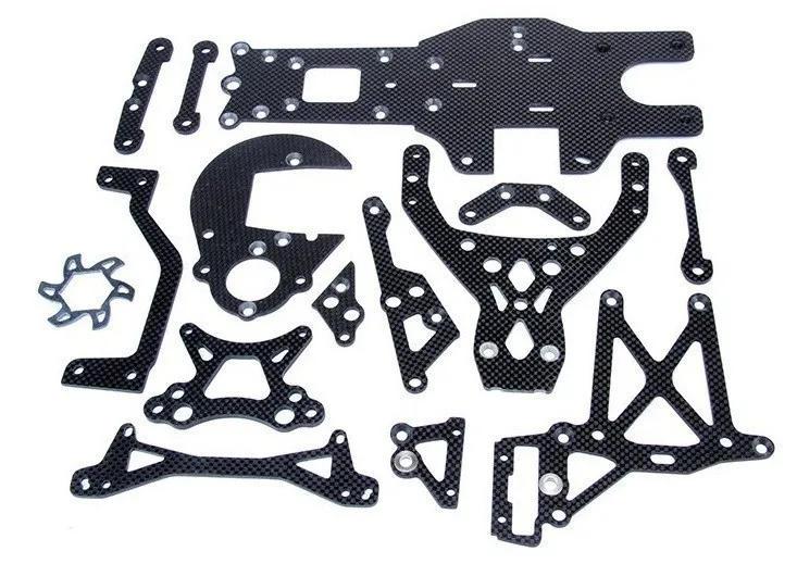 carbon fiber upgrade part set fit for HPI baja5b KM ROVAN BAJA 5B 5T 5SC KING MOTOR TRUCK 1/5 rc car