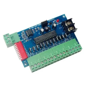 

Easy 12channel DMX512 RGB controller 4groups RGB 12CH DMX512 decoder WS-DMX-12CH-XB22 DC5-24V input each channel max 3A