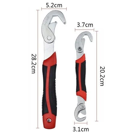 Универсальный Гаечный ключ с регулируемой быстрой защелкой 9-мм 32 мм для всех форм и размеров - Цвет: Wrench Set