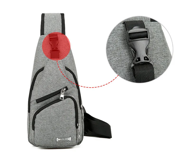 Men Women Cross Chest shoulder bag Unisex 2019 Casual Waterproof Functional Fanny Waist Bag (6)