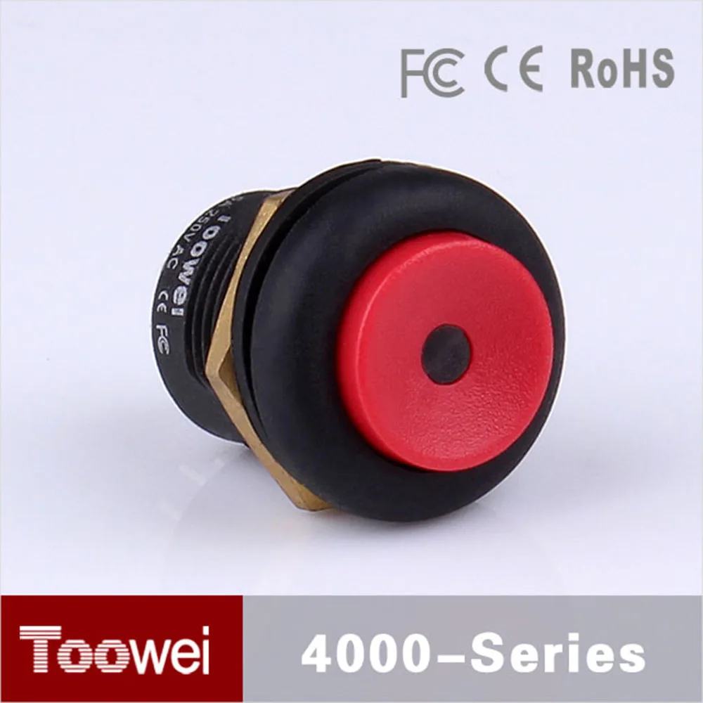 Toowei 16mm momentary illuminated mini pushbutton switch ...