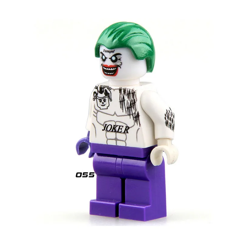 Мини-конструктор Legoed Ninjaed модель супергероев отряд самоубийц клоун Джокер 055 |