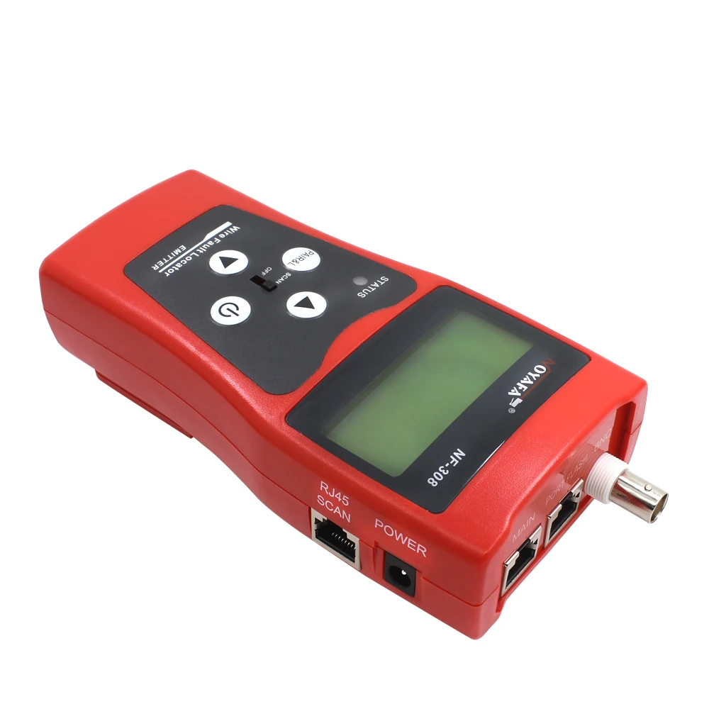 Original Noyafa NF-308 Cat5 Cat6 RJ45 UTP STP Line Finder Telephone Wire Tracker Diagnose Tone Tool Kit LAN Network Cable Tester
