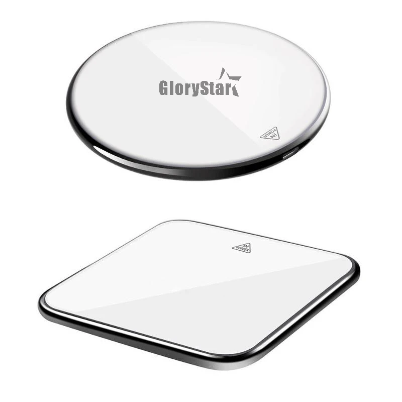 

Qi Wireless Charging Pad Wireless Charger Transmitter Adapter Circular /Square For iOS Android Samsung Galaxy