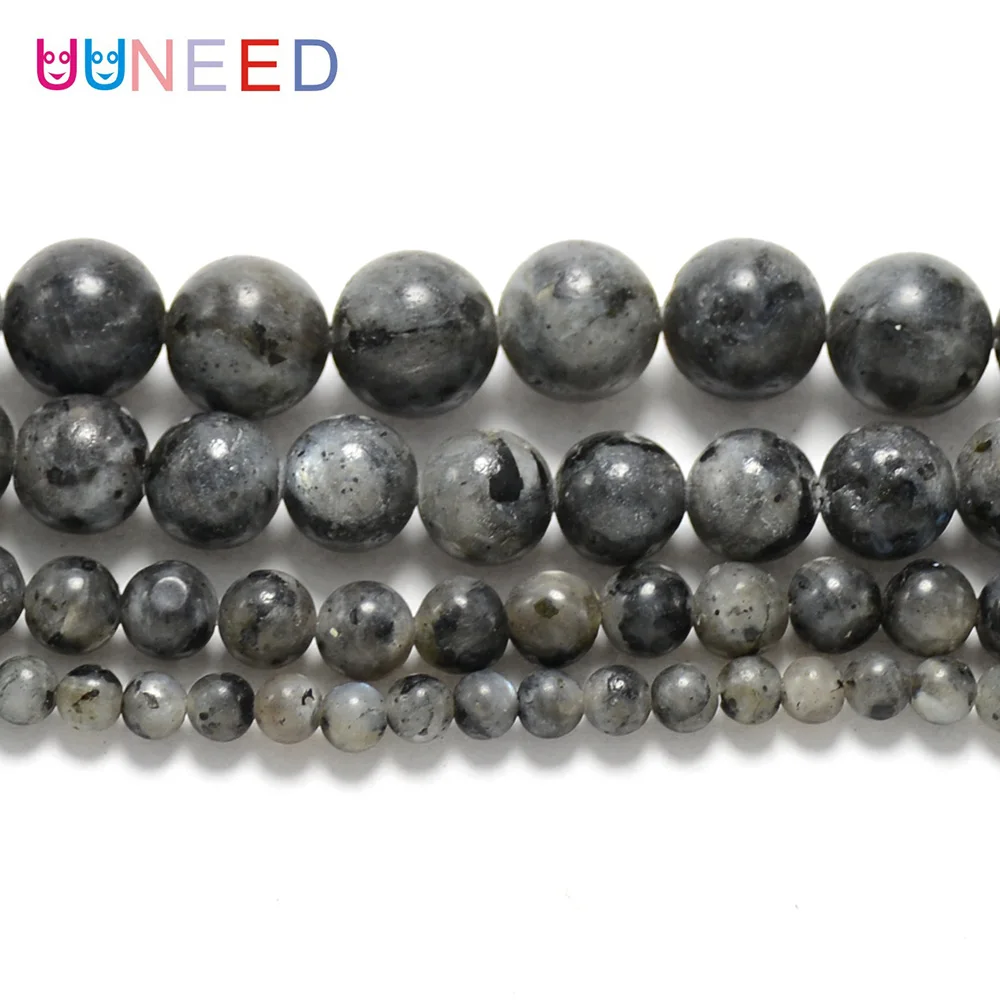 UUNEED Natural stone beads DIY bracelet round stone DIY Beads For