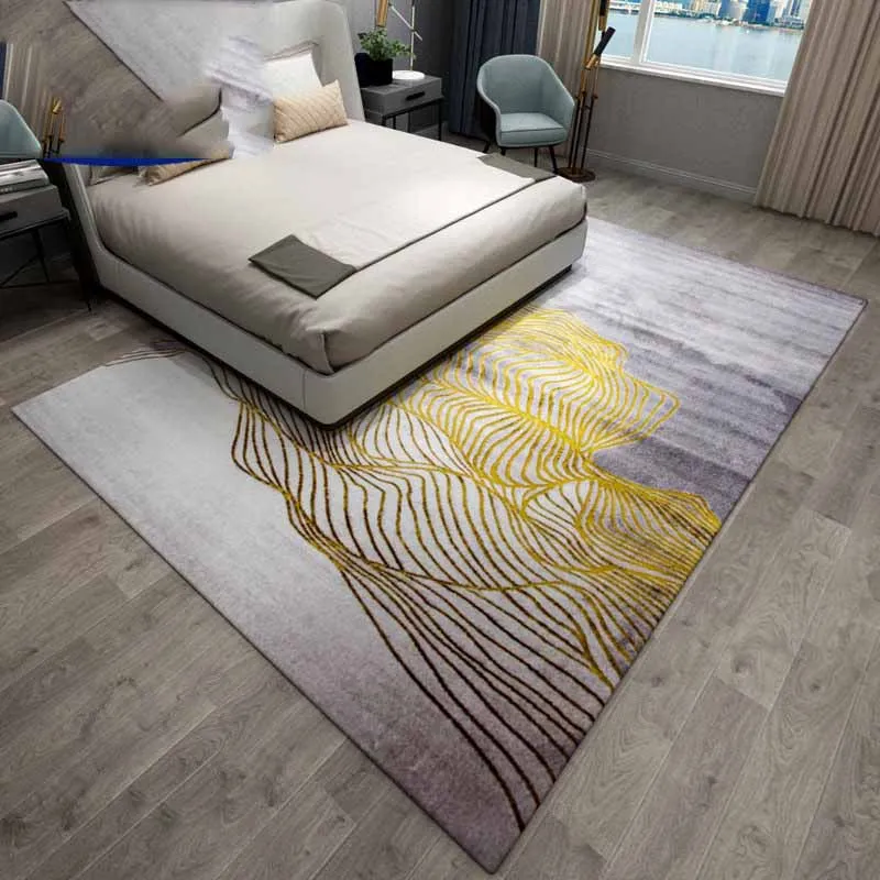 Современный стиль, ковер для гостиной, скандинавский минималистичный диван для спальни, подушка для дома, красный ковер