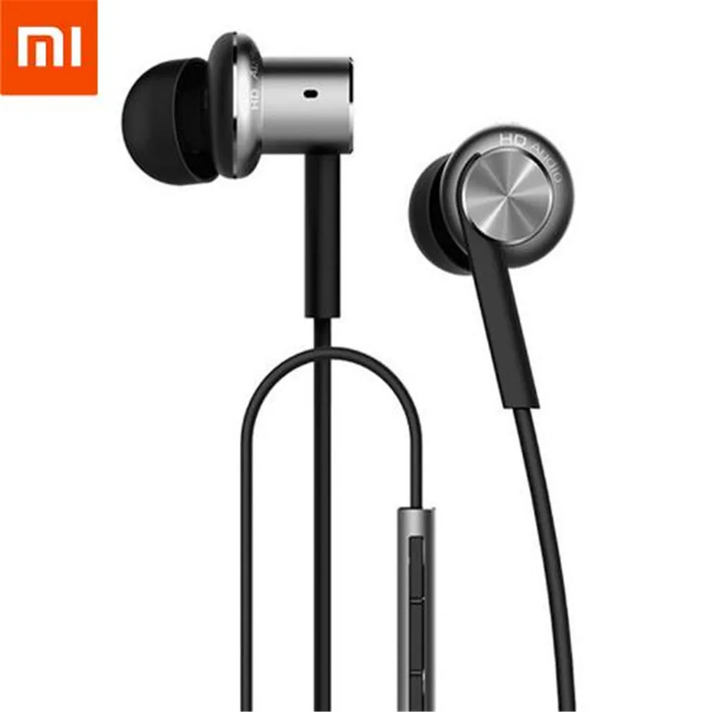 

100% Original Xiaomi Hybrid/Pro HD Earphone In-Ear HiFi Earphones Mi Piston 4 With Mic Circle Iron Mixed For Redmi Pro Note3 MI5