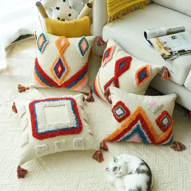 Moroccan Cushion Covers Boho Cushion Cover Pillow Cover Boho