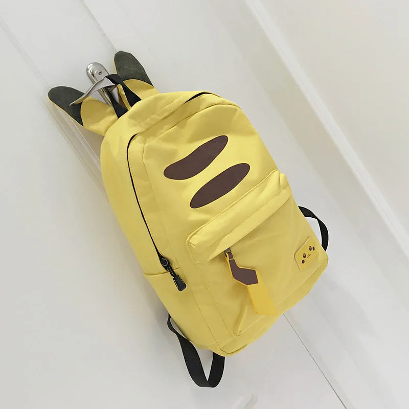 Anime Cute Backpack Girls School Bags Children Pikachu Backpack Kids