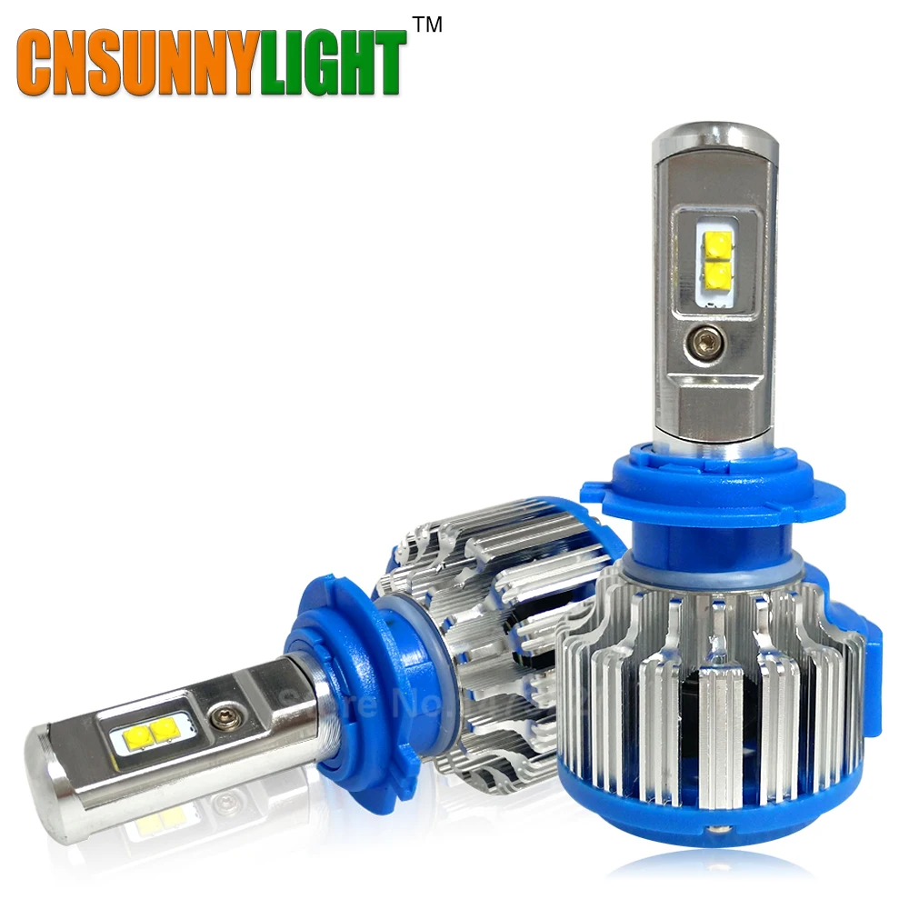 Super Bright Car Headlights H7 LED H8/H11 HB3/9005 HB4/9006 H1 70W