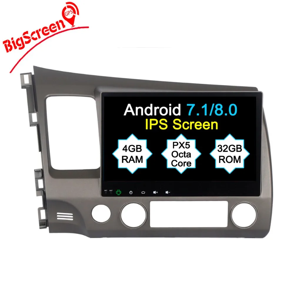 Excellent Newset Android8.0 Tesla style 8 Core 4GB RAM 32GB ROM Car No DVD Player GPS Navi For Honda Civic 2006-2011 Headunit Autoradio 0 Excellent Newset Android8.0 Tesla style 8 Core 4GB RAM 32GB ROM Car No DVD Player GPS Navi For Honda Civic 2006-2011 Headunit Autoradio 0