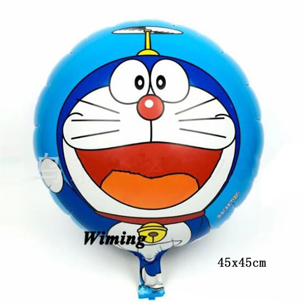 Детские воздушные шары для дня рождения doraemon, украшения для первого дня рождения, Детские Игрушки для маленьких детей, воздушный шар с мультяшным котом дораэмоном - Цвет: Design 5