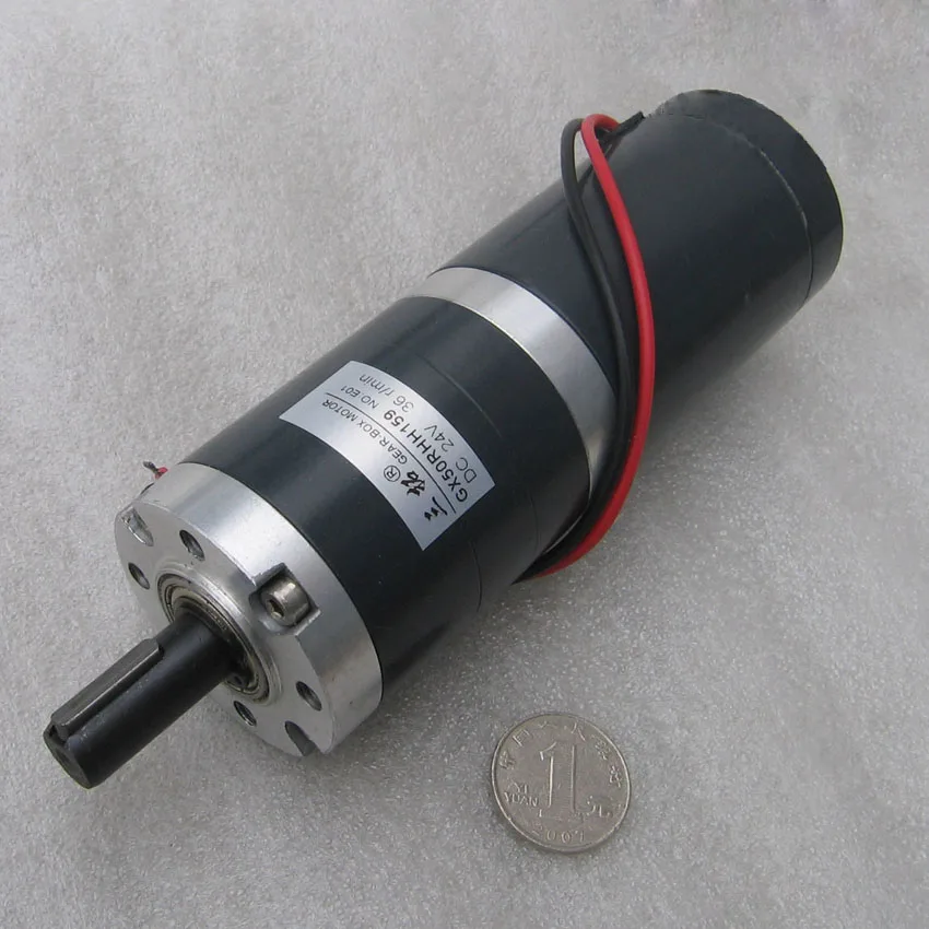 GX50RHH Dia=50mm 12V 24V Low Speed DC Planetary Reduction Geared Brushed Motor With Gear Box | Обустройство дома