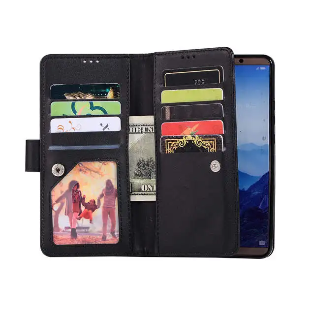 Блестящий флип-чехол на молнии для huawei mate 10 Pro mate 10 pro, Роскошный чехол для mate 10 PRO, чехол со слотом для карт mate 10pro, чехол