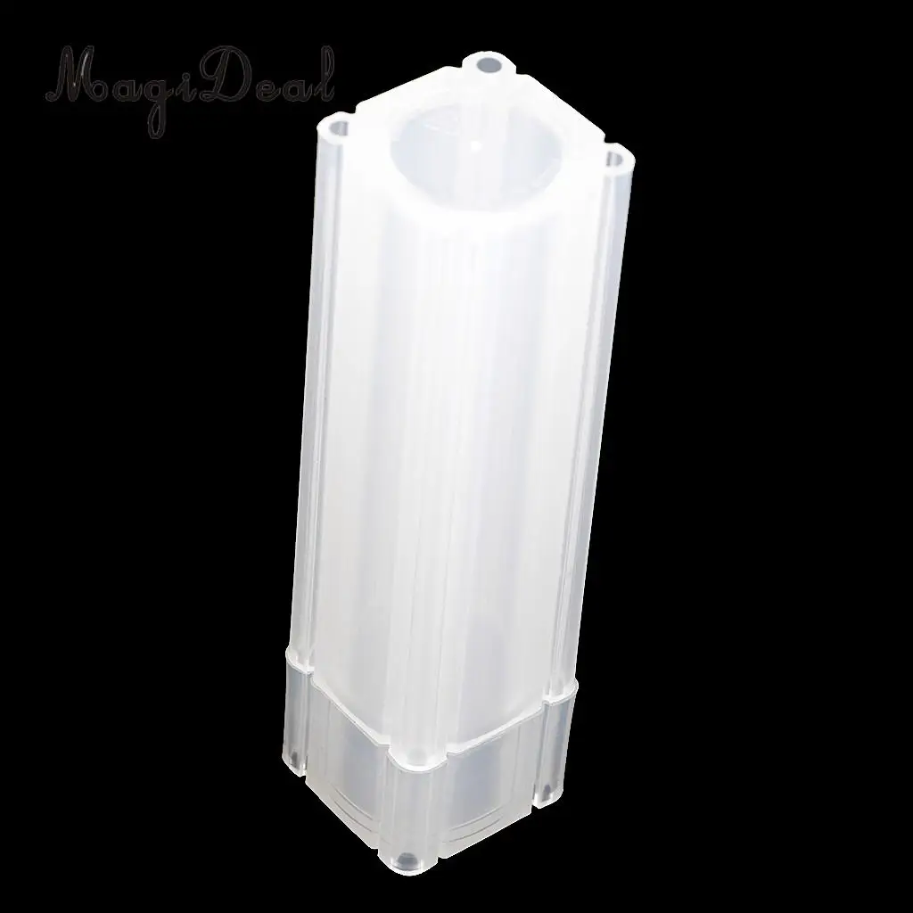 Plastic Coins Collections Tube Capsule Box Holder Case Storage 19mm Coin Box Accessories