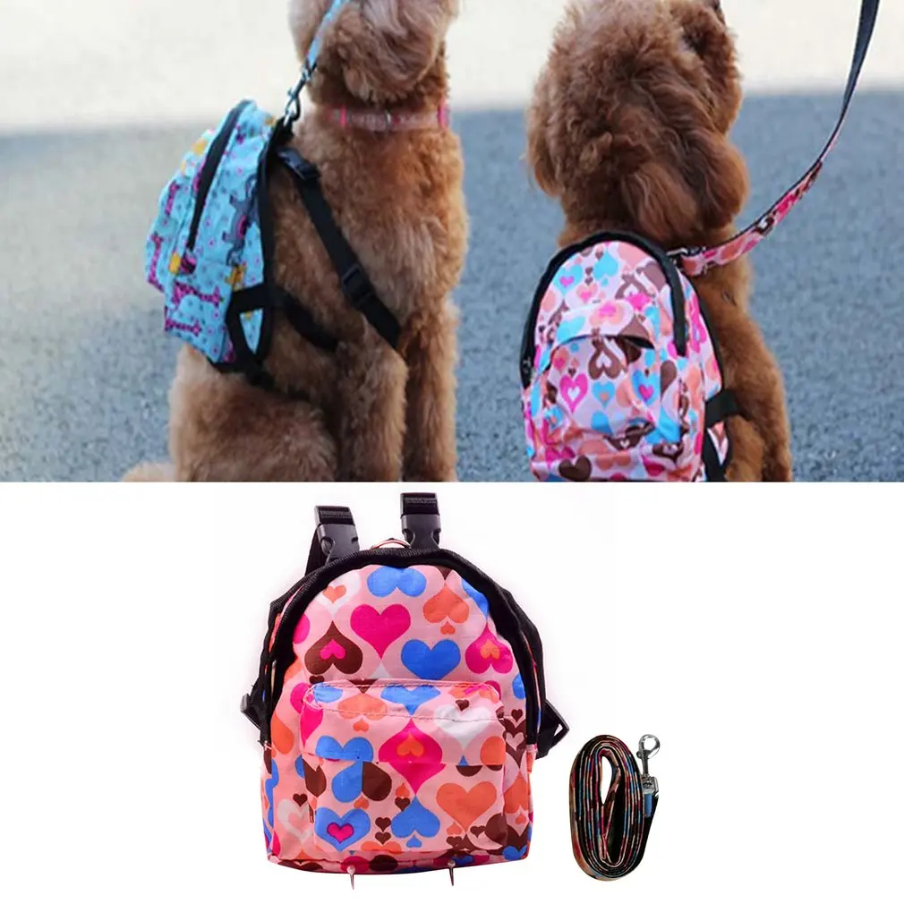 Buy Dourable Nylon Pet Backpack Cute Pink Heart Pet