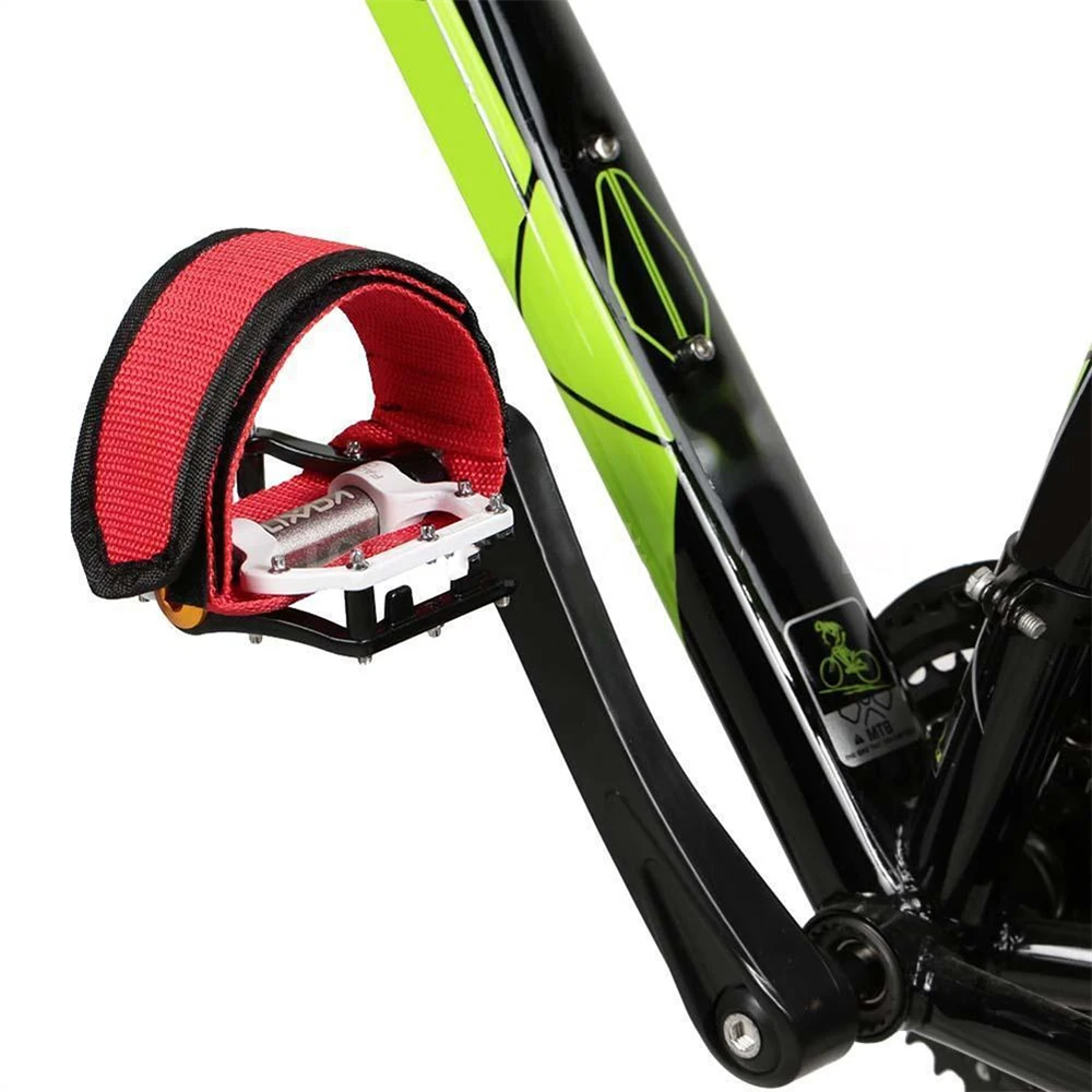 2pc Nylon Bicycle Pedal Straps Toe Clip Strap Belt Adhesivel Bicycle Pedal Tape Fixed Gear Bike Cycling Fixie Cover