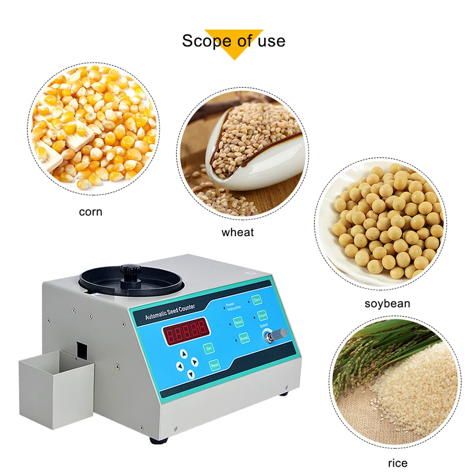 SLY-C автоматический счетчик семян Счетная машина для различных форм семян Гидропоника автоматические счетчики семян
