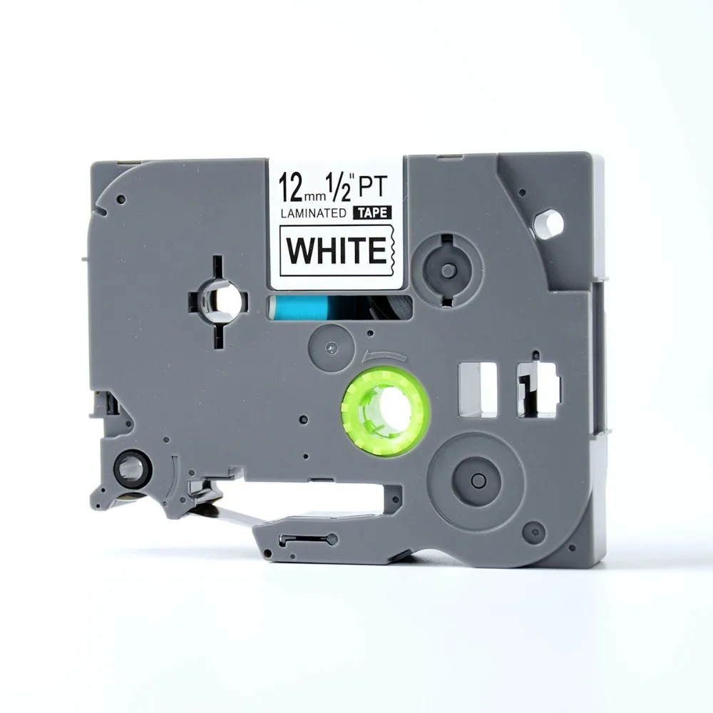 

12mm tz tze strong adhesive tape Tze-s231 tz s231 s231 Black on White for P-touch label maker ribbon tape cartridge