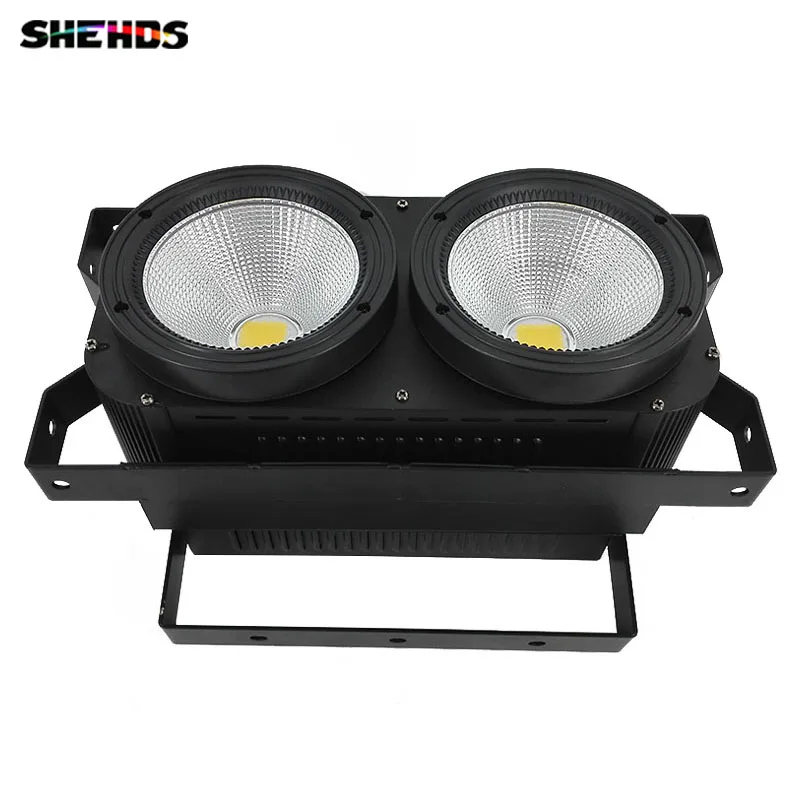 

SHEHDS LED Combination COB 2eyes 2x100W Blinder Lighting DMX Stage Lighting Effect Led Audience Light for Stage Lighting Effect