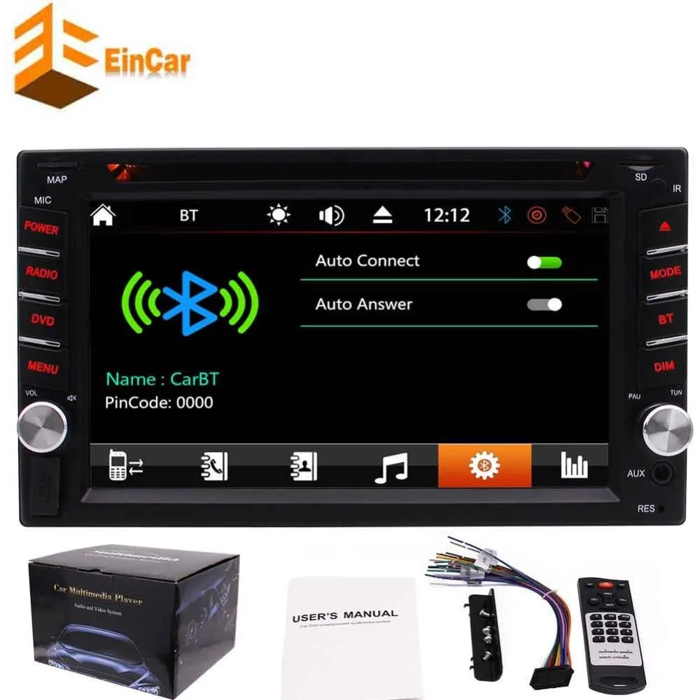 

6.2'' 5 points Capacitive Multi-touch Screen double din car dvd player autoradio 2din car pc automagnitol car radio stereo atuo