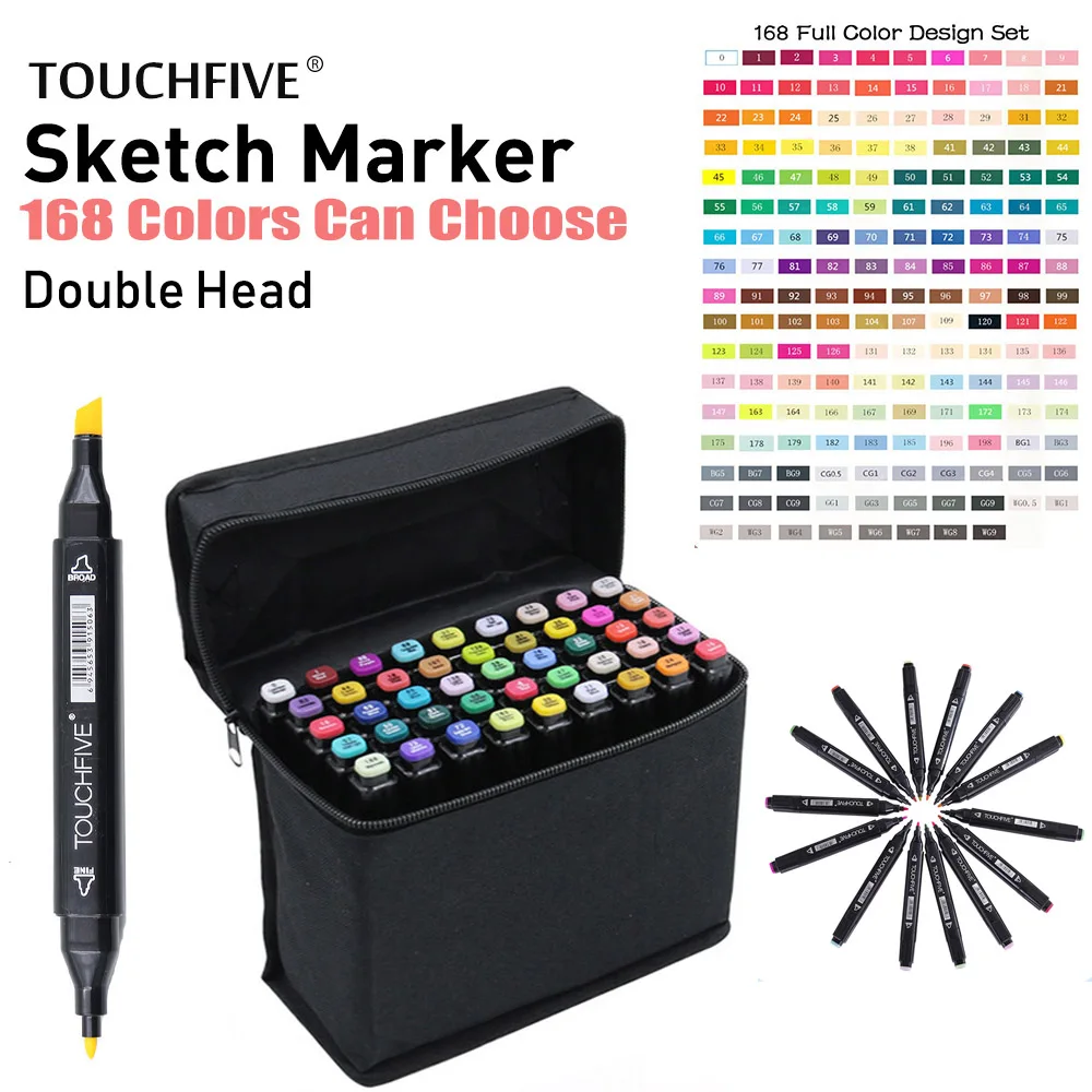 Touchfive brush markers Clearance