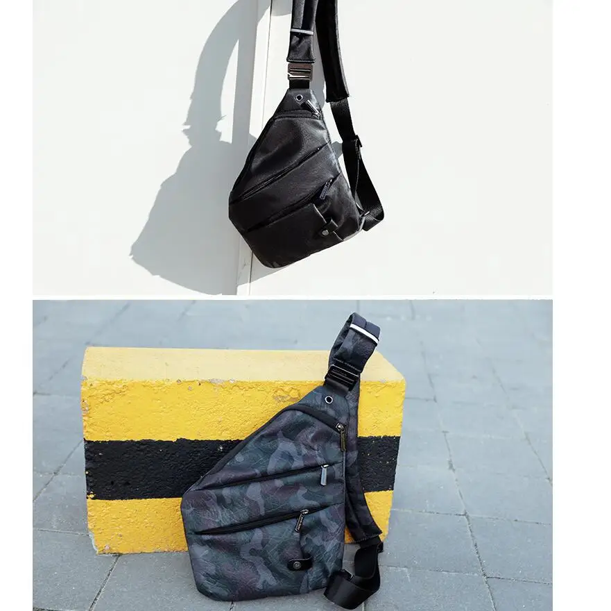 

Hot Sale New arrival 2019 Crossbody Bags for Men Messenger Chest Bag Pack Casual Bag Waterproof Nylon Single Shoulder Strap Pack
