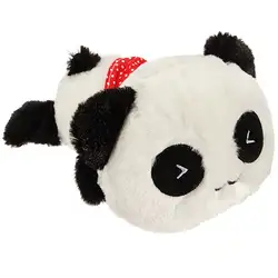 Новая плюшевая игрушечная Подушка подарок на день Святого Валентина панда с улыбкой