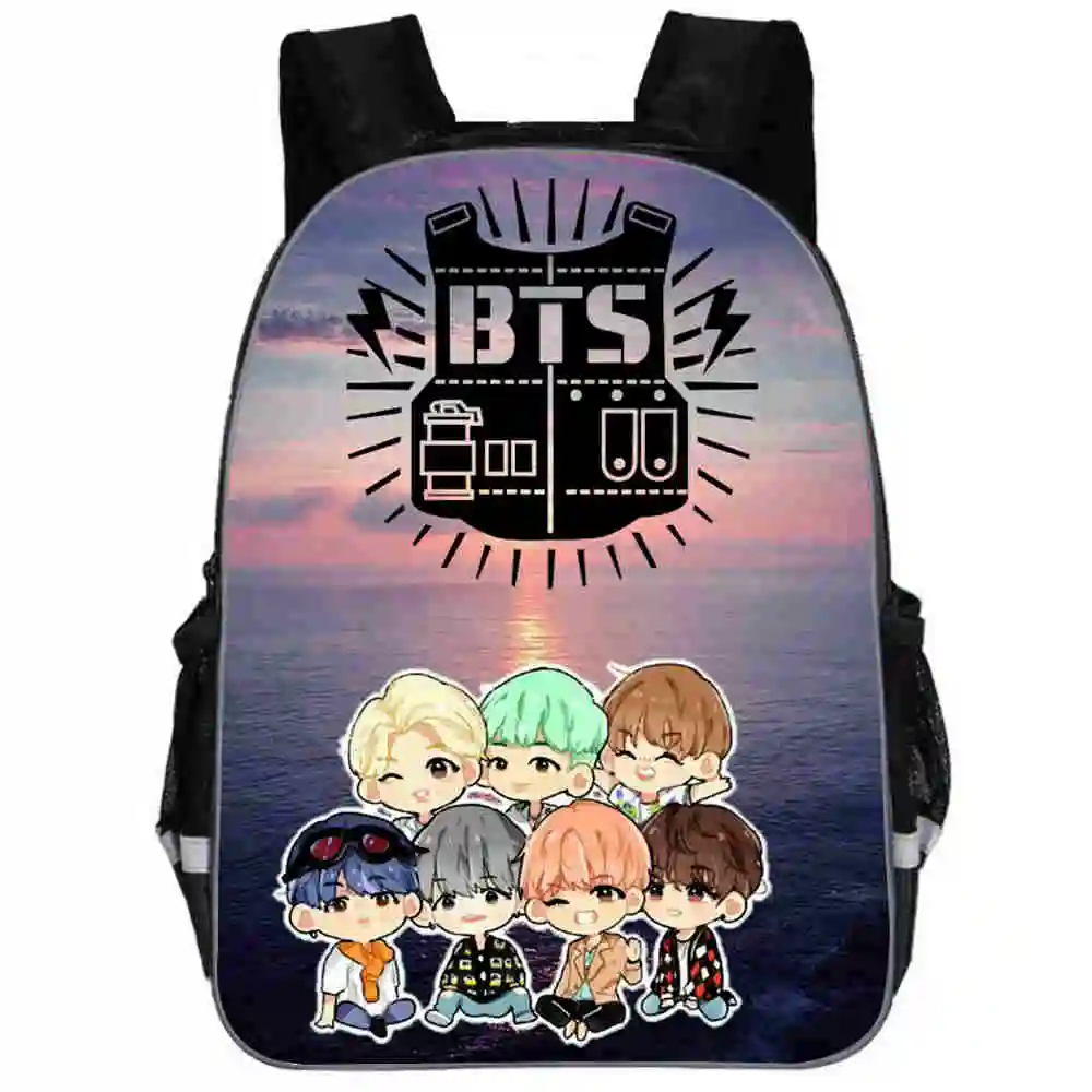 BTS Backpack For Teenagers Boys Girls Toddler Animal Kid Children Kpop