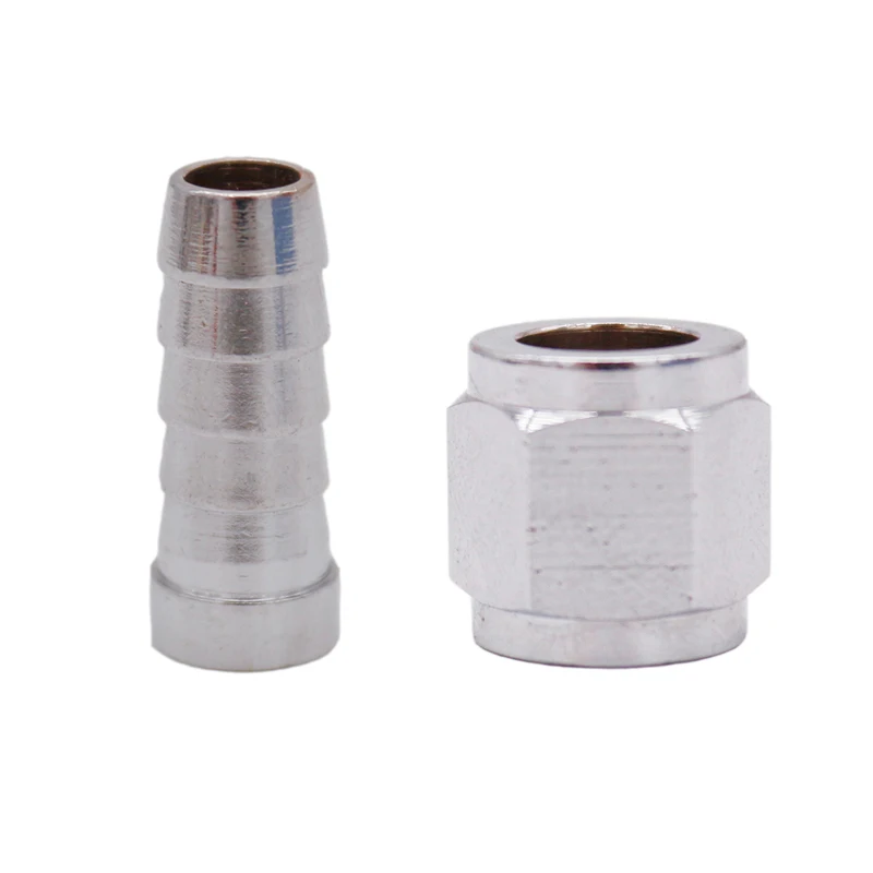 Гайка с шарнирным креплением 1/4 &quotFFL до 5/16&quot Barb Chrome 2 шт./лот шаровой замок MFL