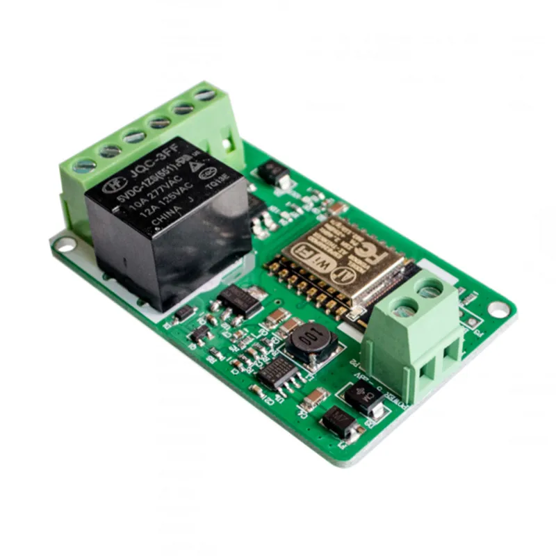 

ESP8266 10A 220V Network Relay WIFI Module Input DC 7V~30V Modules