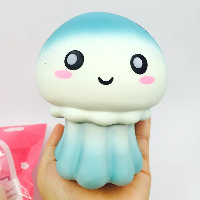 squishies wholesale 10pcs kawaii scented squishy jumbo jellyfish slow rising with packages ...