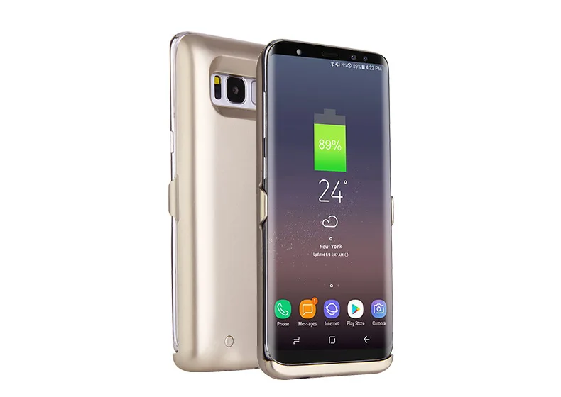 Новинка 5000 мАч запасной внешний аккумулятор чехол для samsung S8 S8 plus s8+ запасной Внешний Аккумулятор Чехол для зарядного устройства