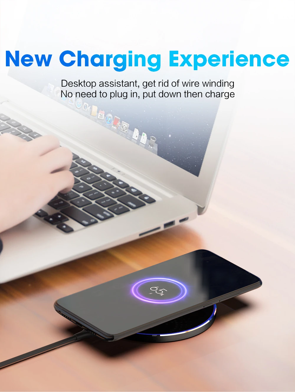 FDGAO 30W Wireless Charger For iPhone 13 12 11 Pro XS X XR 8 Type C Induction Qi Fast Charging Pad for Samsung S21 Xiaomi mi 11 samsung wireless charging pad