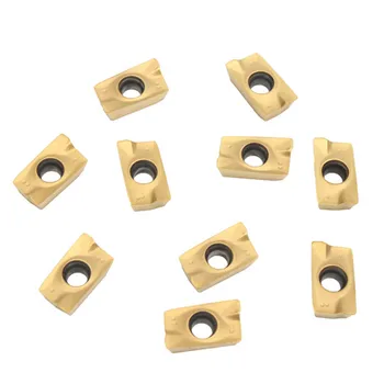 

DANIU 10pcs Carbide Inserts Lathe Milling Mill CNC APMT1604PDER-HT Tools For 400R Milling Cutter Finishing