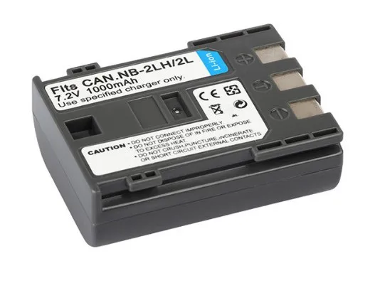 

NB-2L NB2L NB-2LH NB2LH BP-2L5 Battery For Canon S30 S50 S55 S60 S70 S80 G7 G9 DC310 DC320 DC330 L10 Rebel XT XTi EOS 350D 400D