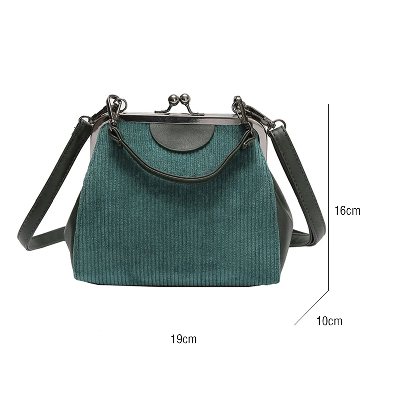 Женские сумки-мессенджеры, полосатые вельветовые сумки, сумки через плечо, сумки с замком, высококачественные сумки через плечо для женщин