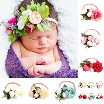 

New 1Pc Cute Newborn Baby Girls Toddler Kids Flower Party Headband Hair Band Photo Prop New Hair Accessories
