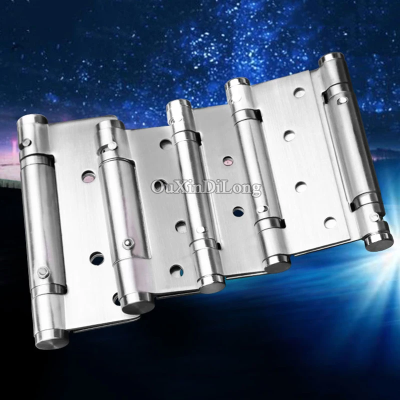Top Designed 2PCS Stainless Steel Invisible Door Hinges Smoothly & Mute