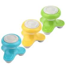 Мини-электрическая волновая Вибрация Массажер USB Батарея всего тела голова шеи Массаж спины ультра-компактный легкий портативный