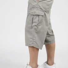 Топ Мода теленок-длина Для мужчин s брюки-карго Шорты для женщин Для мужчин короткие штаны размер XL-XXXXXXL