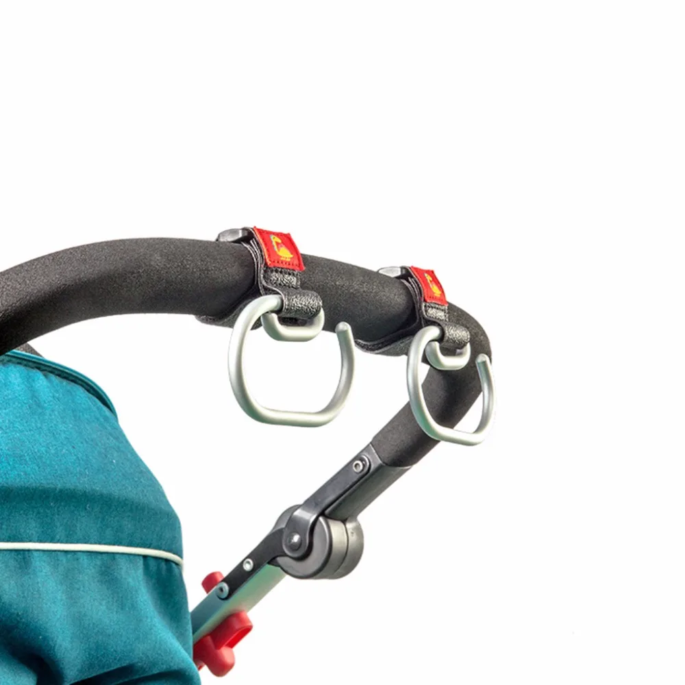 Детские коляски молния Алюминий сплав клип ремень сумка Поддержка вешалка сцепление аксессуары